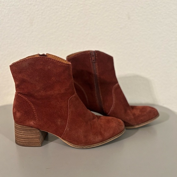 Lucky Brand Shoes - Women's Suede Ankle Boots